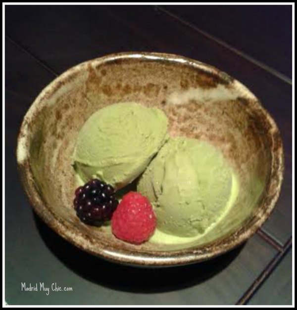 shikku helado de té verde