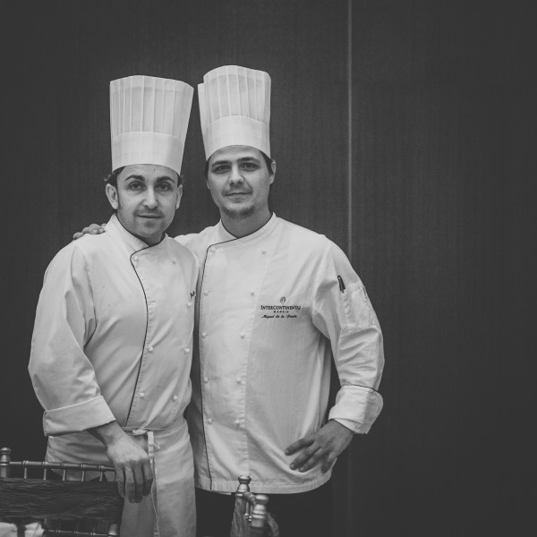 A José Luque y Miguel de la Fuente, chefs del brunch y del restaurante, respectivamente,  se les han sumado otros cinco cocineros de máximo nivel.